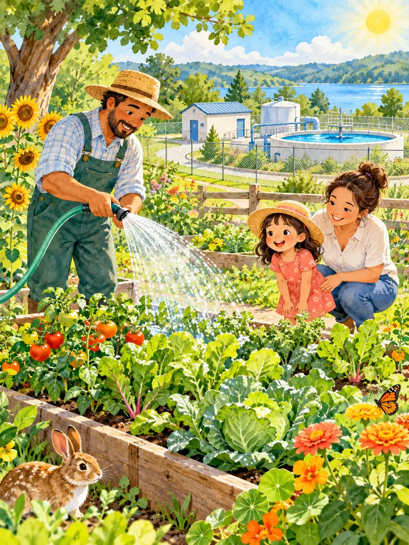 Illustrazione o schema del libro: T11  L’acqua usata ha un altro percorso
