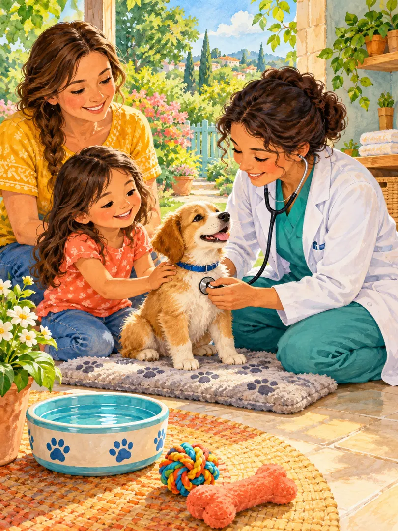 Illustrazione o schema del libro: T22  Animali accuditi con attenzione