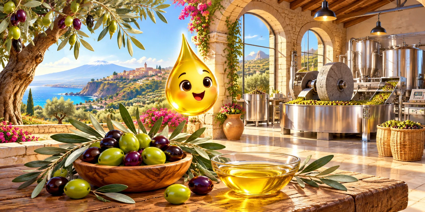 Il viaggio dell’olio