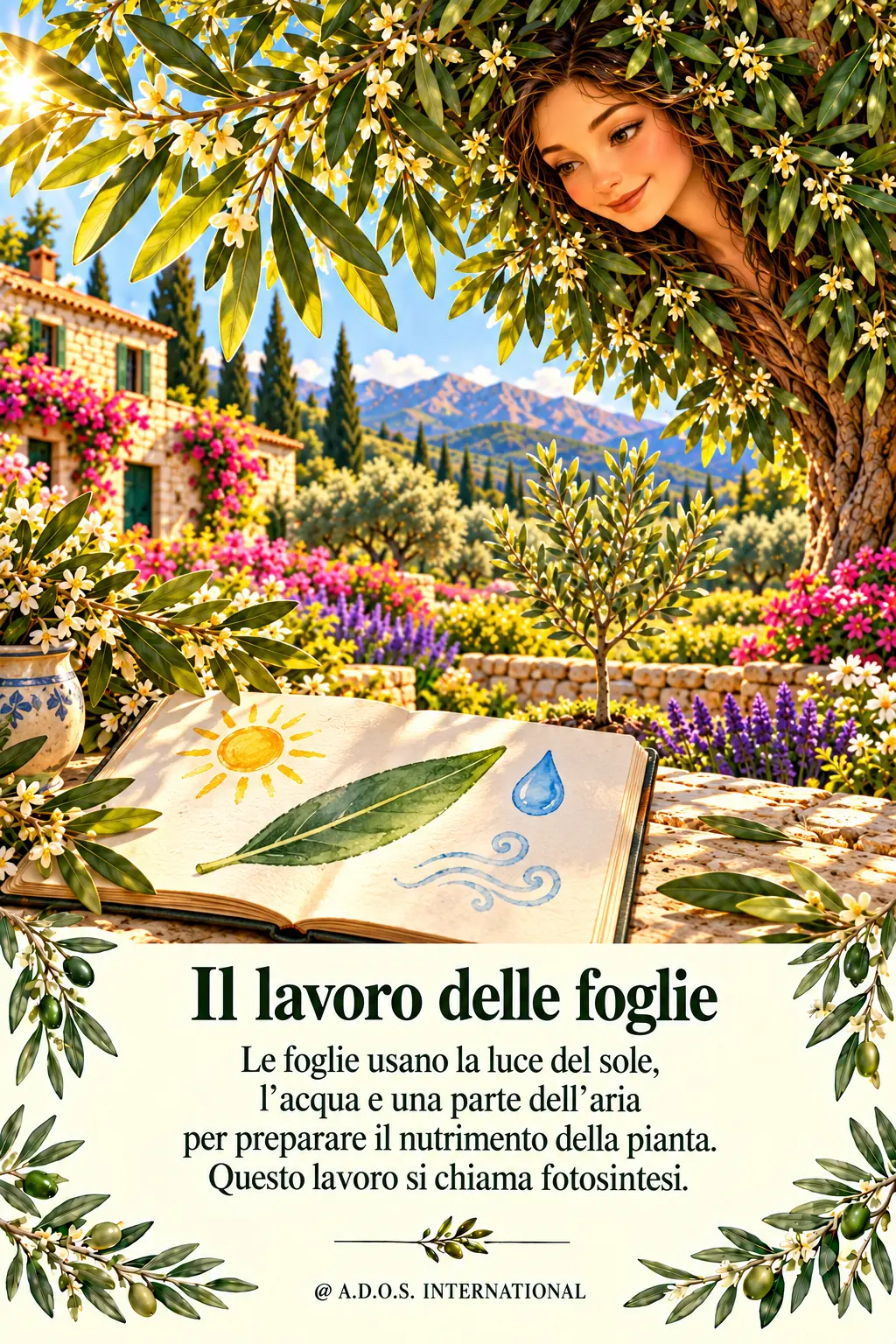 Il lavoro delle foglie · osserviamo insieme
