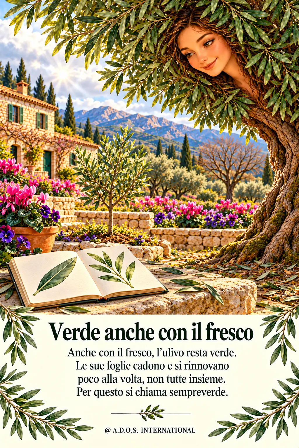 Verde anche con il fresco · osserviamo insieme