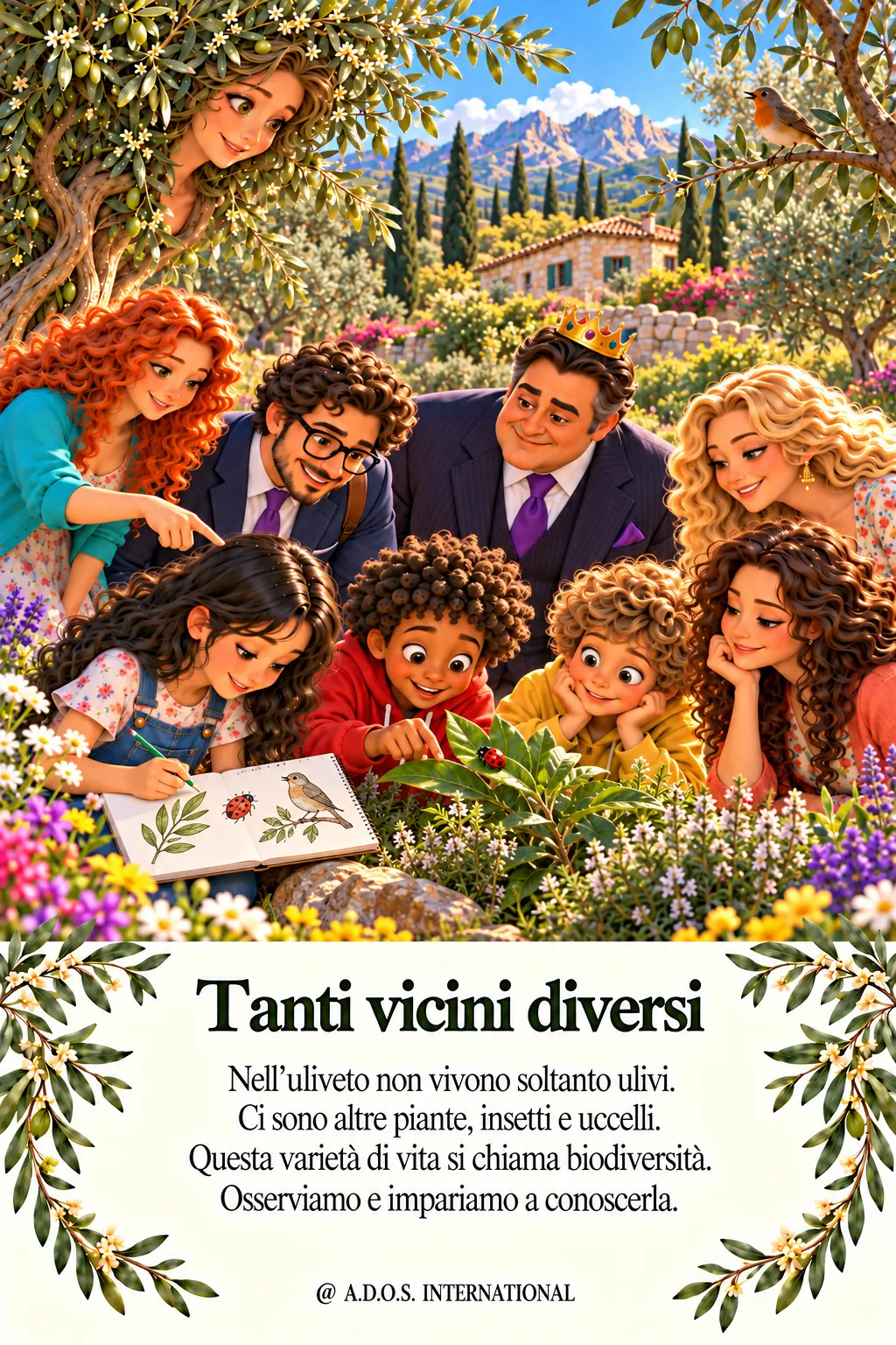 Tanti vicini diversi · osserviamo insieme