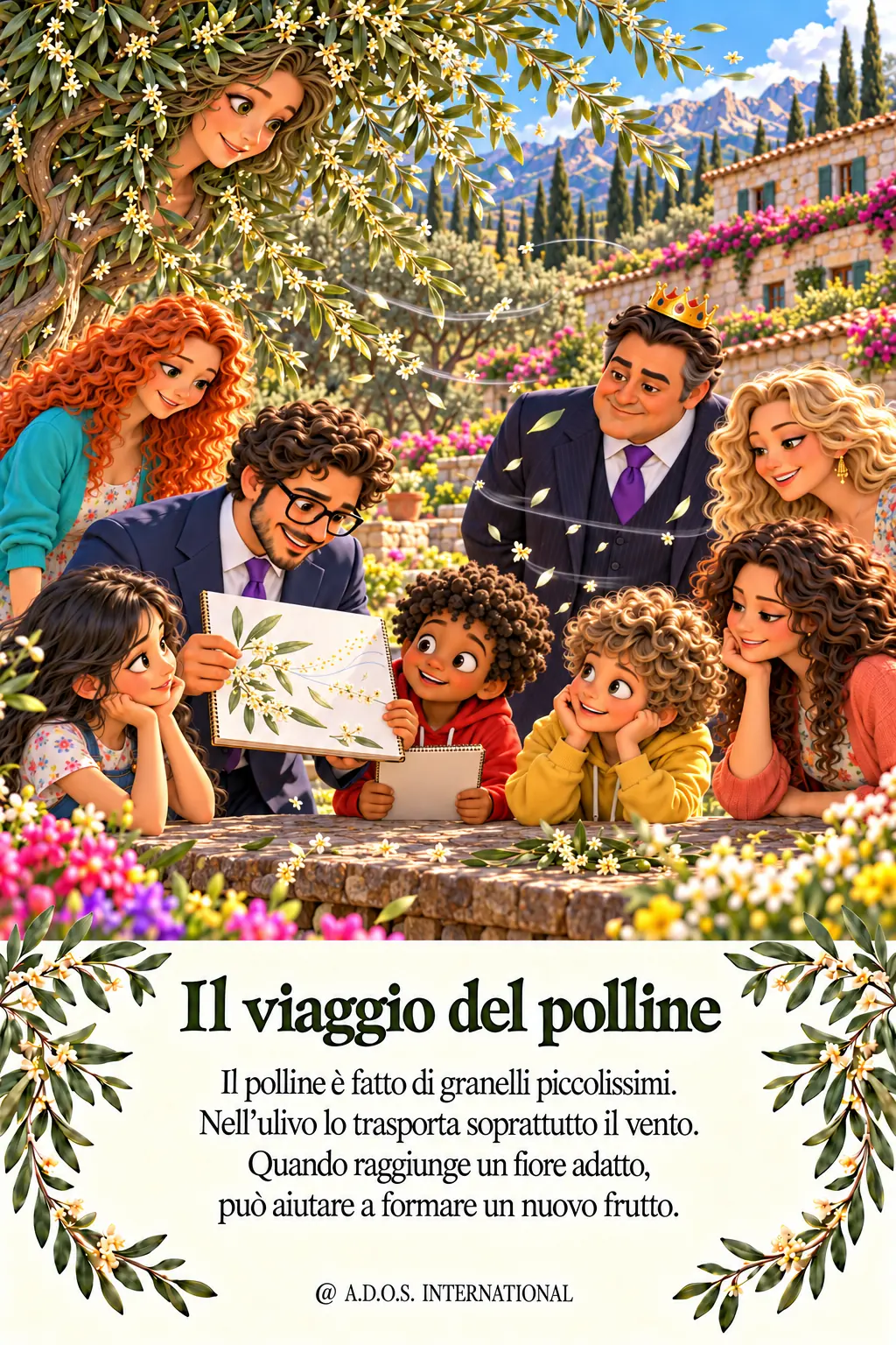 Il viaggio del polline · osserviamo insieme