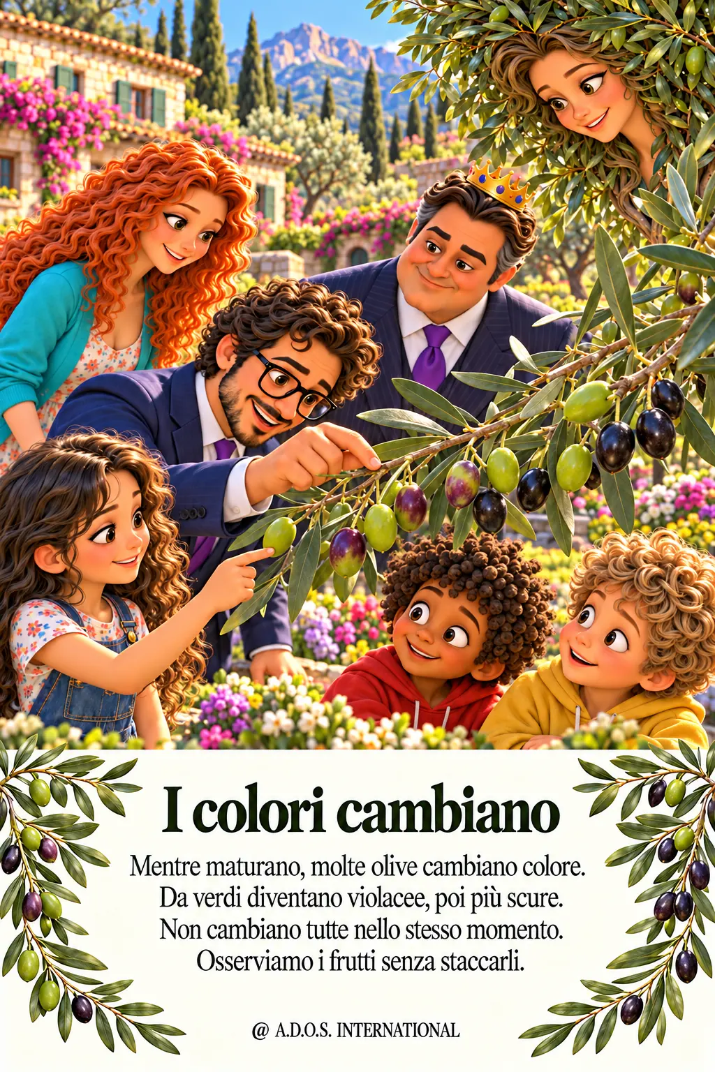I colori cambiano · osserviamo insieme