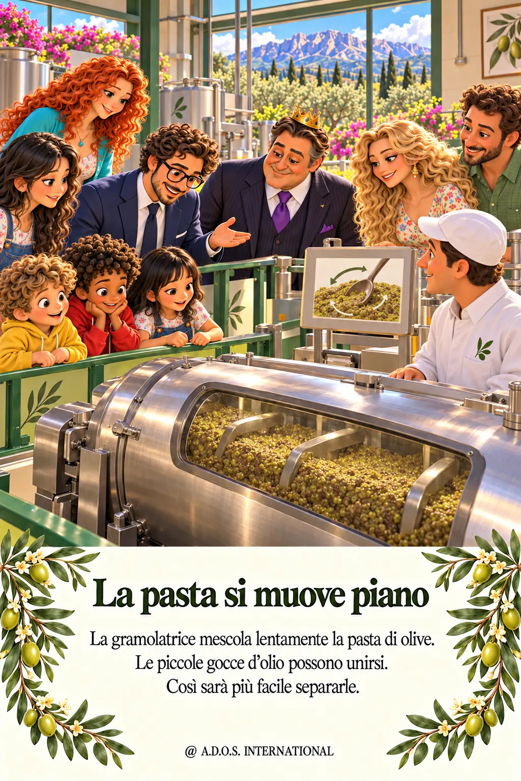 La pasta si muove piano · osserviamo insieme