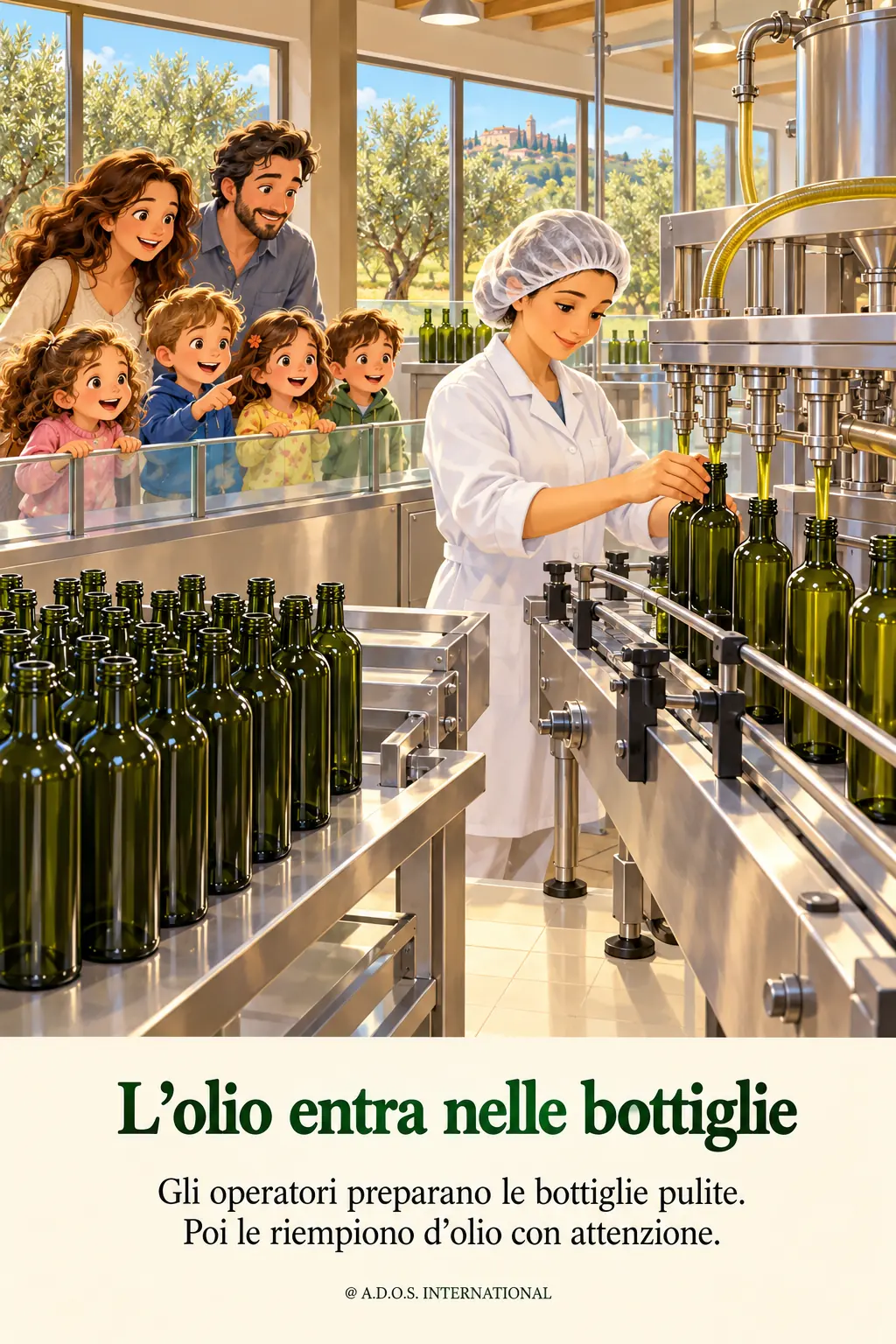 La bottiglia si chiude · osserviamo insieme