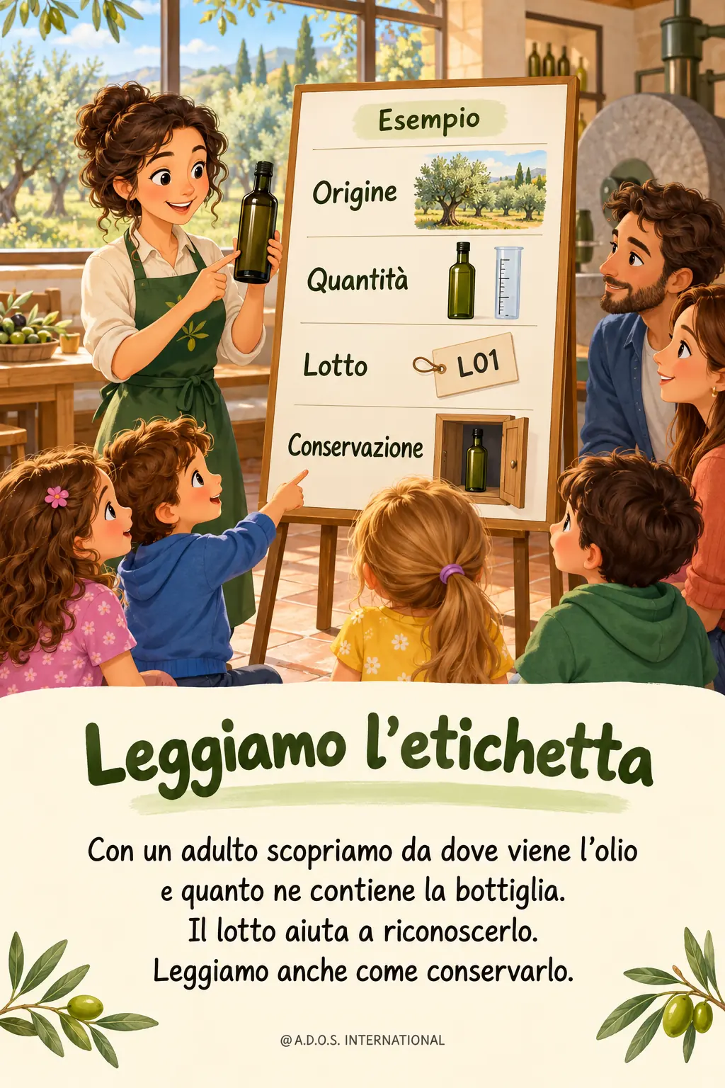 L’etichetta racconta · osserviamo insieme