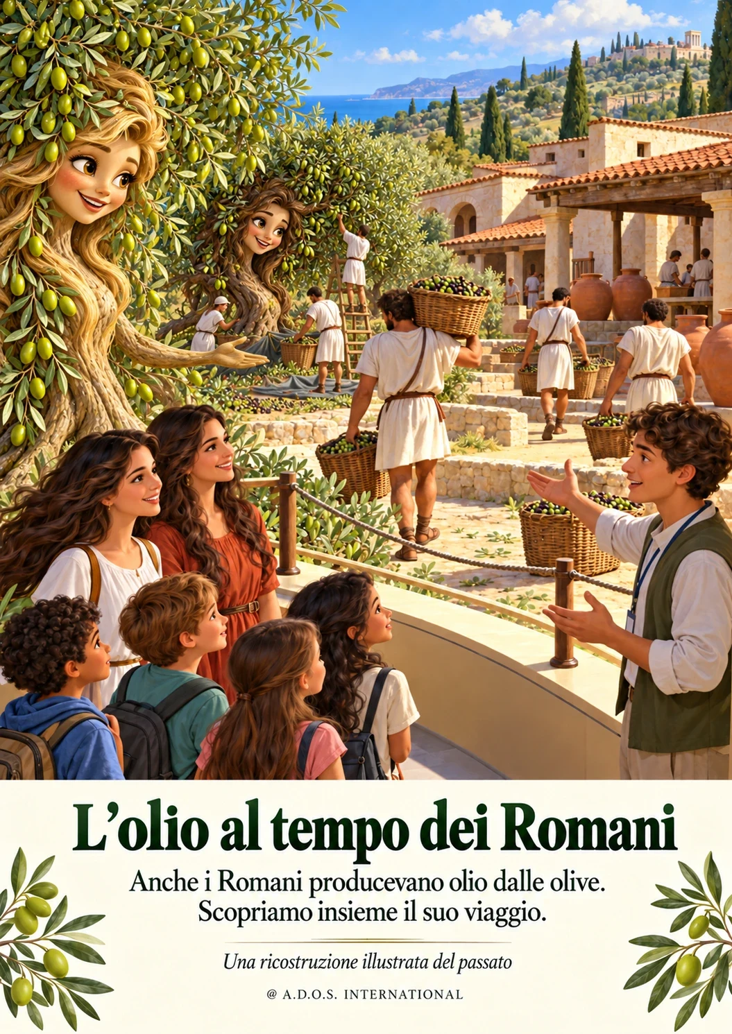 L olio al tempo dei Romani